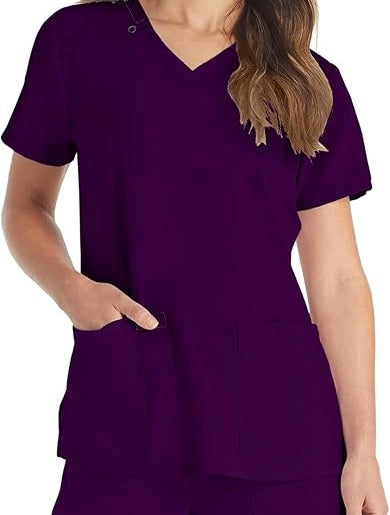 Dickies Women's EDS V-Neck Scrub Top